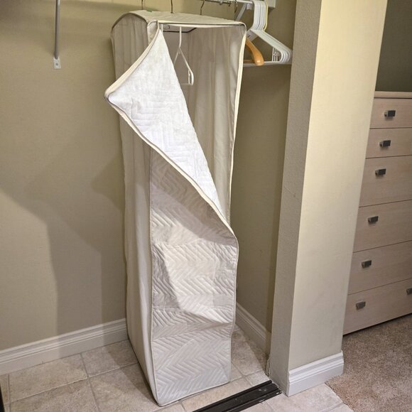 Hanging Closet Garment or Suit Wardrobe Dust-Free Zippered Fabric Storage Bag - Picture 1 of 5